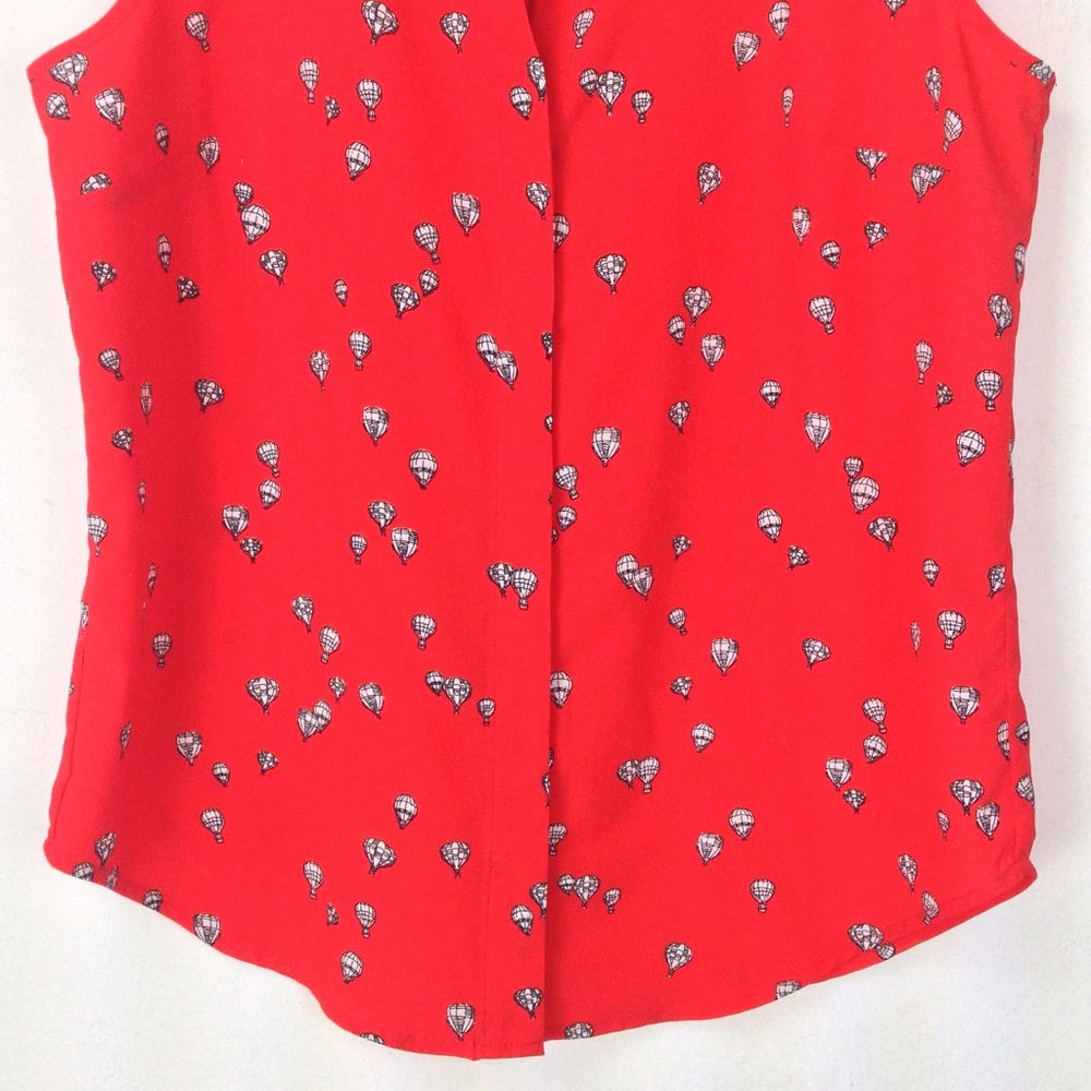 Jasmine and Juliana red sleeveless top - Picture 3 of 8